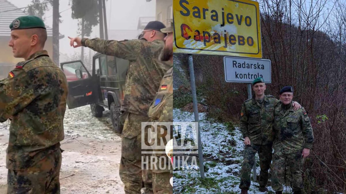 (VIDEO) Njemački vojnik EUFOR-a snimao dijelove BiH uz pjesmu koja veliča srpskog kralja Milutina i cara Dušana