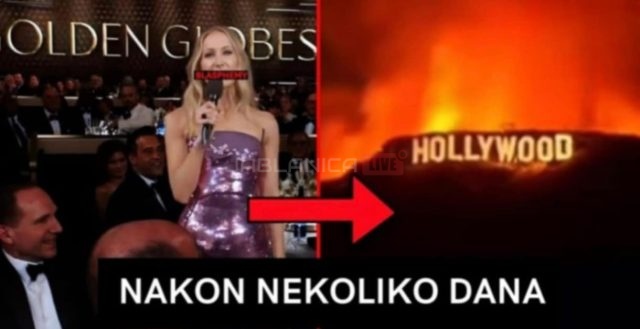 (VIDEO)Hollywood se narugao Bogu, nakon 48 sati uslijedio je požar