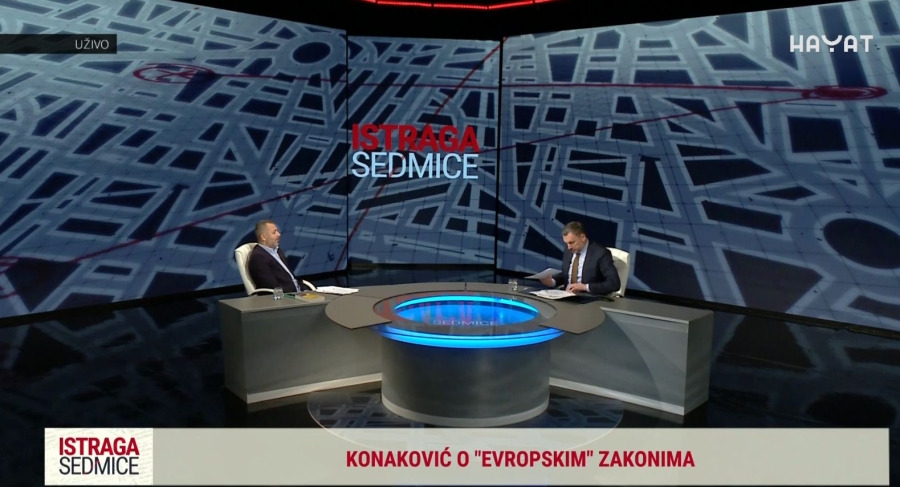 OKRŠAJ NA TV HAYAT – KONAKOVIĆ PRIZNAO AVDIĆU: “Da mogu, sklopio bih vlast sa Izetbegovićem i Komšićem, a ne sa Čovićem i Dodikom!”